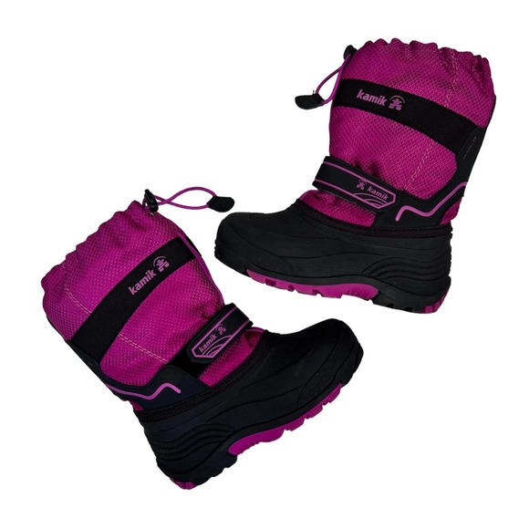 Kamik Other - Kamik Girls Snow Waterproof Insulated Winter Boots Size 11
